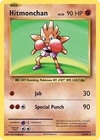 Hitmonchan - XY - Evolutions - Pokemon card