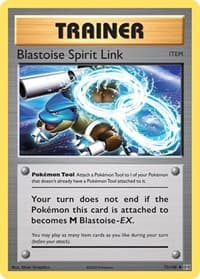 Blastoise Spirit Link - XY - Evolutions - Pokemon card