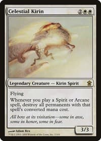 Celestial Kirin - Saviors of Kamigawa - Magic: The Gathering card
