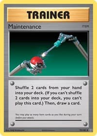 Maintenance - XY - Evolutions - Pokemon card