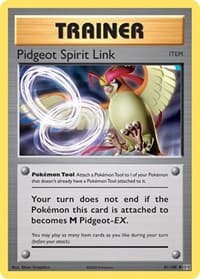 Pidgeot Spirit Link - XY - Evolutions - Pokemon card