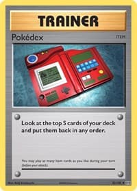Pokedex - XY - Evolutions - Pokemon card