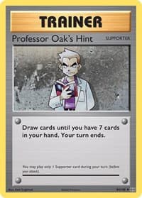 Professor Oak's Hint - XY - Evolutions - Pokemon card