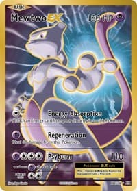 Mewtwo EX (Full Art) - XY - Evolutions - Pokemon card