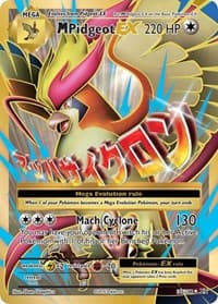 M Pidgeot EX (Full Art) - XY - Evolutions - Pokemon card