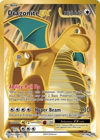 Dragonite EX (Full Art) - XY - Evolutions - Pokemon card