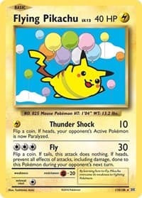 Flying Pikachu - XY - Evolutions - Pokemon card