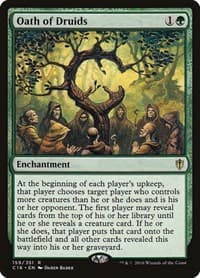 Oath of Druids - Commander 2016 - Magic: The Gathering card