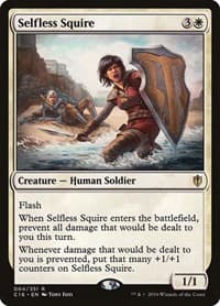 Selfless Squire - Commander 2016 - Magic: The Gathering card