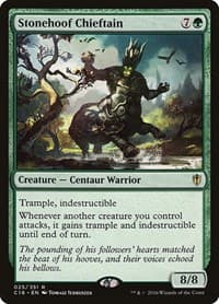 Stonehoof Chieftain - Commander 2016 - Magic: The Gathering card