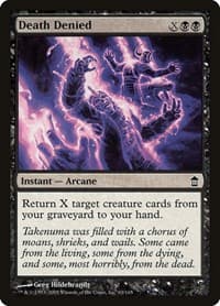 Death Denied - Saviors of Kamigawa - Magic: The Gathering card