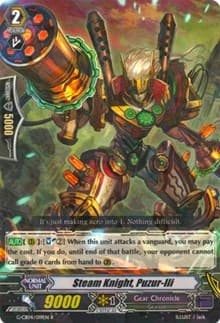 Steam Knight, Puzur-Ili - G-CB04: Gear of Fate - Cardfight Vanguard card