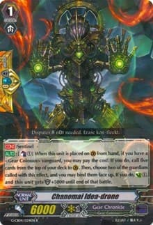 Chanomai Idea-drone - G-CB04: Gear of Fate - Cardfight Vanguard card