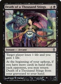 Death of a Thousand Stings - Saviors of Kamigawa - Magic: The Gathering card