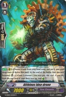 Alithinos Idea-drone - G-CB04: Gear of Fate - Cardfight Vanguard card