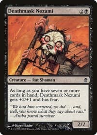 Deathmask Nezumi - Saviors of Kamigawa - Magic: The Gathering card