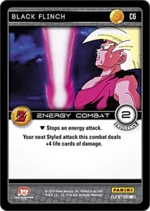 Black Flinch - Panini: Awakening - Dragon Ball Z TCG card