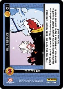 Blue Rebuke - Panini: Awakening - Dragon Ball Z TCG card