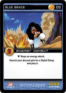Blue Brace - Panini: Awakening - Dragon Ball Z TCG card
