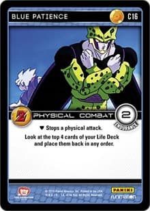 Blue Patience - Panini: Awakening - Dragon Ball Z TCG card