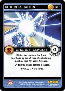 Blue Retaliation - Panini: Awakening - Dragon Ball Z TCG card