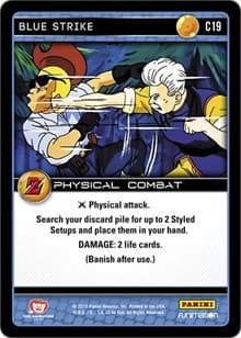 Blue Strike - Panini: Awakening - Dragon Ball Z TCG card