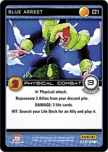 Blue Arrest - Panini: Awakening - Dragon Ball Z TCG card
