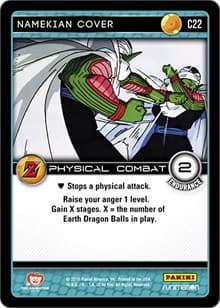 Namekian Cover - Panini: Awakening - Dragon Ball Z TCG card