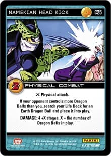 Namekian Head Kick - Panini: Awakening - Dragon Ball Z TCG card