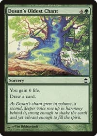 Dosan's Oldest Chant - Saviors of Kamigawa - Magic: The Gathering card