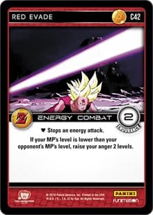 Red Evade - Panini: Awakening - Dragon Ball Z TCG card