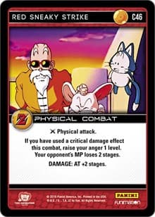 Red Sneaky Strike - Panini: Awakening - Dragon Ball Z TCG card