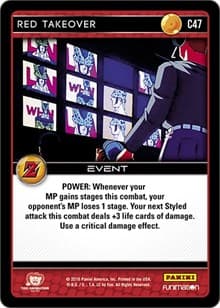 Red Takeover - Panini: Awakening - Dragon Ball Z TCG card