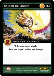 Saiyan Intercept - Panini: Awakening - Dragon Ball Z TCG card