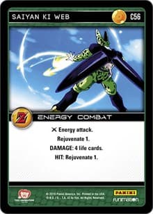 Saiyan Ki Web - Panini: Awakening - Dragon Ball Z TCG card