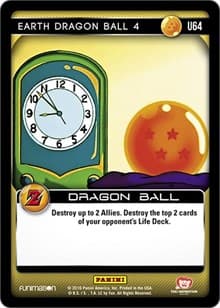Earth Dragon Ball 4 - Panini: Awakening - Dragon Ball Z TCG card