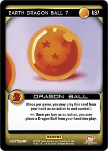 Earth Dragon Ball 7 - Panini: Awakening - Dragon Ball Z TCG card