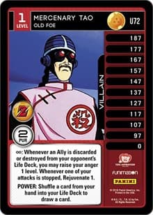 Mercenary Tao - Old Foe - Panini: Awakening - Dragon Ball Z TCG card