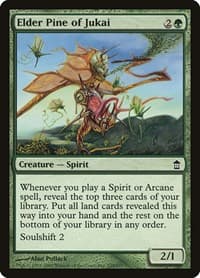 Elder Pine of Jukai - Saviors of Kamigawa - Magic: The Gathering card