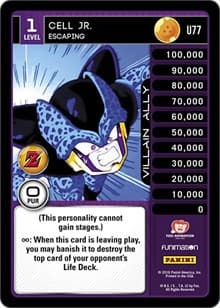Cell Jr. - Escaping - Panini: Awakening - Dragon Ball Z TCG card
