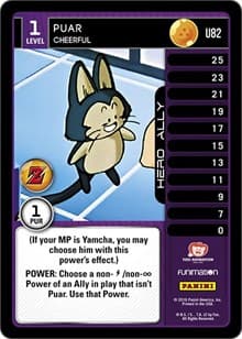 Puar - Cheerful - Panini: Awakening - Dragon Ball Z TCG card