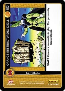 Orange Restructuring Drill - Panini: Awakening - Dragon Ball Z TCG card