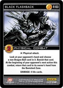 Black Flashback - Panini: Awakening - Dragon Ball Z TCG card