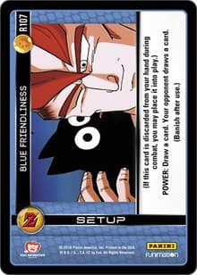 Blue Friendliness - Panini: Awakening - Dragon Ball Z TCG card