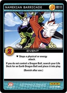 Namekian Barricade - Panini: Awakening - Dragon Ball Z TCG card