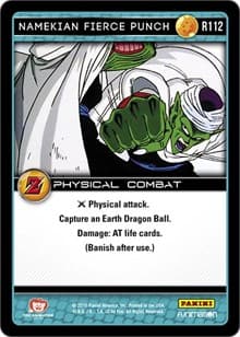 Namekian Fierce Punch - Panini: Awakening - Dragon Ball Z TCG card
