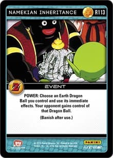 Namekian Inheritance - Panini: Awakening - Dragon Ball Z TCG card