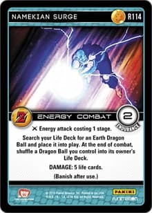Namekian Surge - Panini: Awakening - Dragon Ball Z TCG card