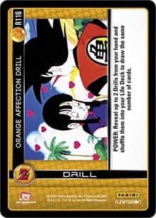 Orange Affection Drill - Panini: Awakening - Dragon Ball Z TCG card