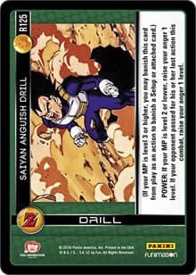 Saiyan Anguish Drill - Panini: Awakening - Dragon Ball Z TCG card